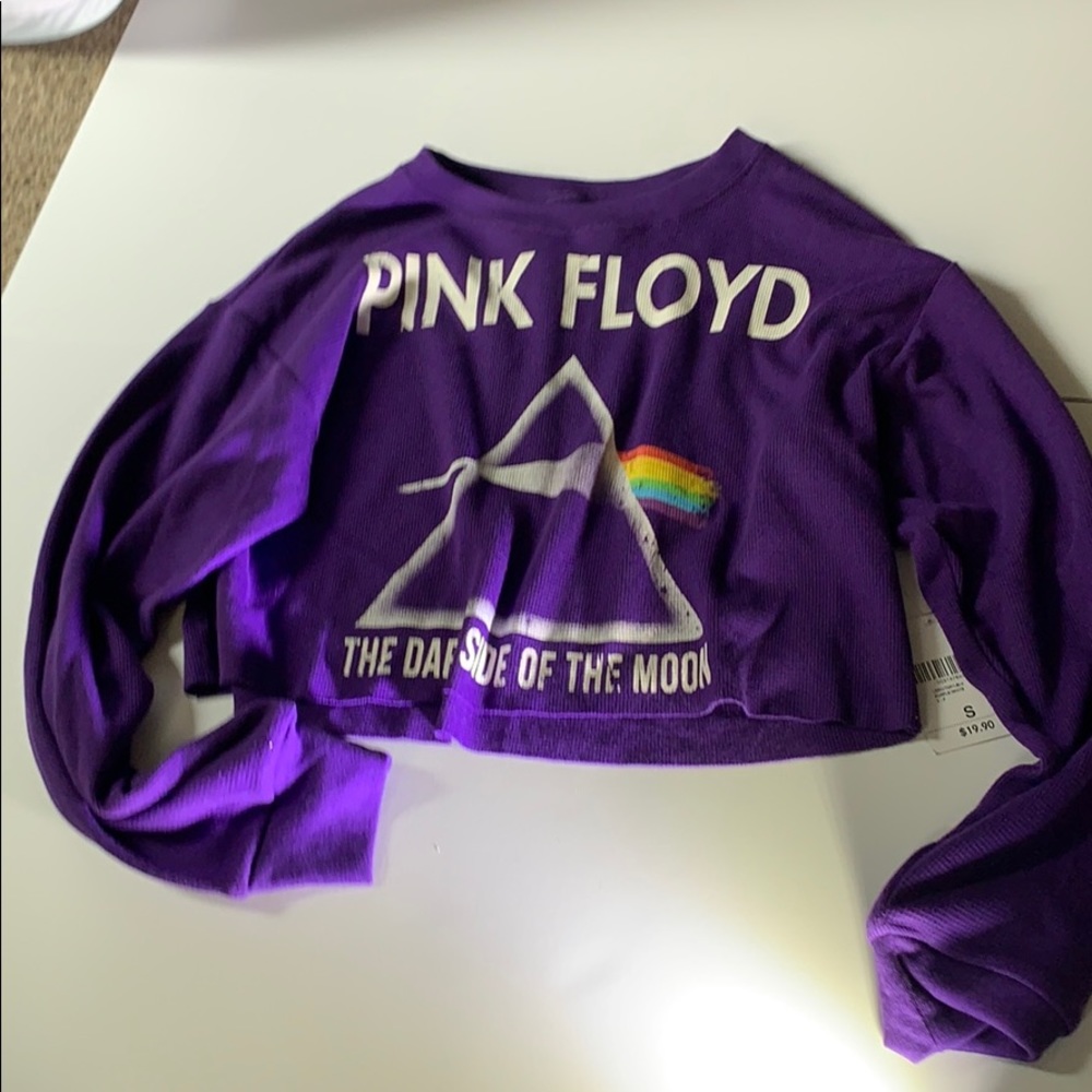 Forever 21 pink floyd purple shirt.